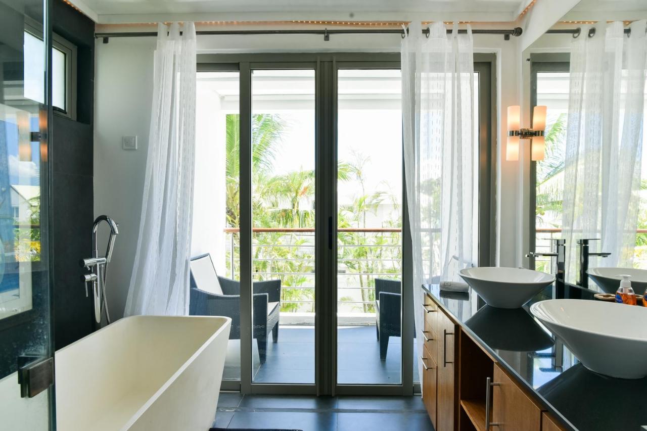 Villa Horizon By Dream Escapes, Beachfront Villa Pointe aux Canonniers Kültér fotó